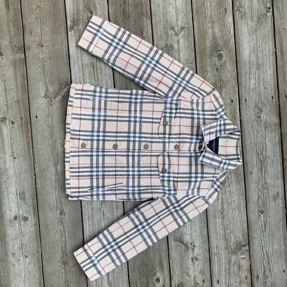 Vintage Burberry London Novacheck Bomber Jacket Size 6 - Picture 4 of 16